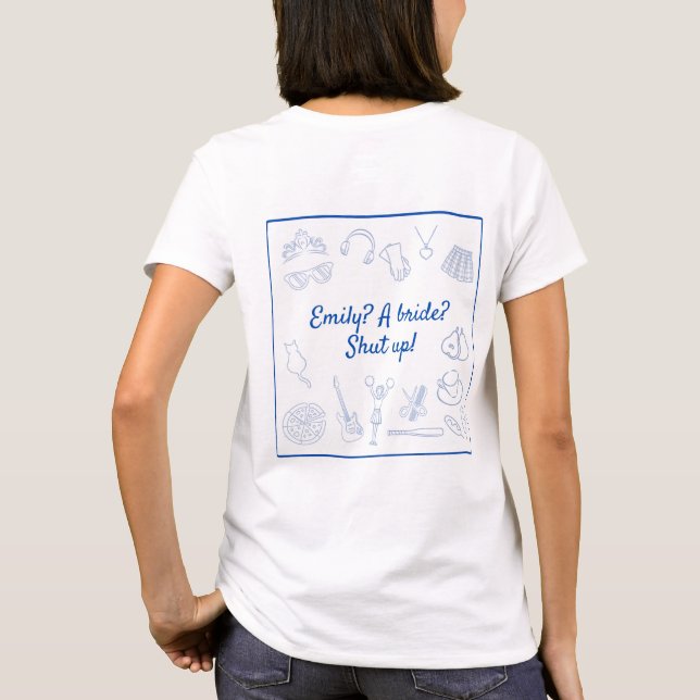T-shirt Bachelorette de l'année 2000 (Dos)