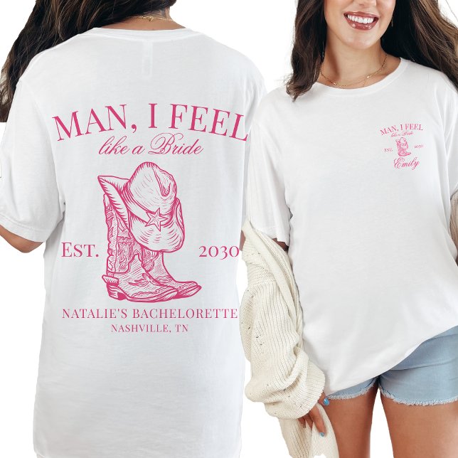 T-shirt Bachelorette de Nashville personnalisée Club socia (Créateur téléchargé)