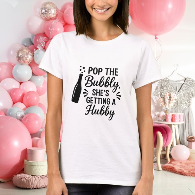 T-shirt Bachelorette pop la bulle (Créateur téléchargé)