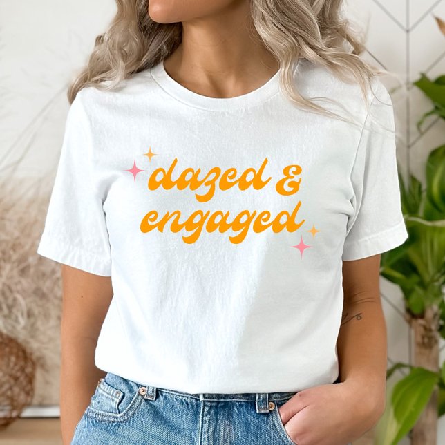 T-shirt Bachelorette rose et orange Super (Créateur téléchargé)
