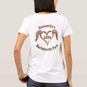 T-shirt Bachelorette rustique