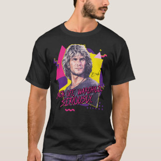 T-shirt Back Off Warchild Sérieusement Swayze comme citati