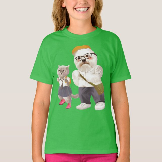 T-shirt Back to school (Devant)