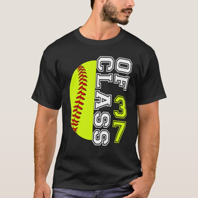 T-shirt Back To School Class of 2037 HandPrint Kindergarte (Devant)