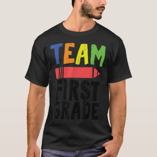 T-shirt Back To School Clothes - Grade One - Team First Gr