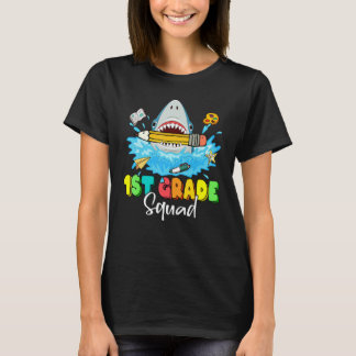 T-shirt Back To School Ready To Crush 1st Grade Squad Shar