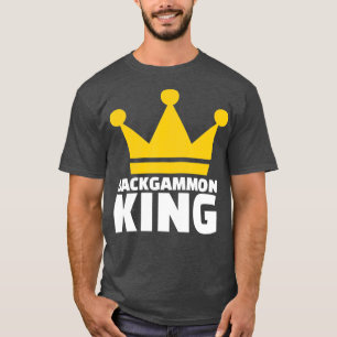T-shirt Backgammon King 