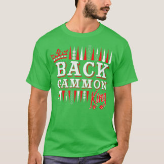 T-shirt Backgammon king unique backgammon player 