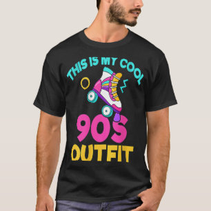 T-shirt Backprint Lustiges C'est ma tenue cool 90s Ragl