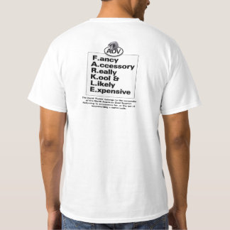T-shirt Backronym !