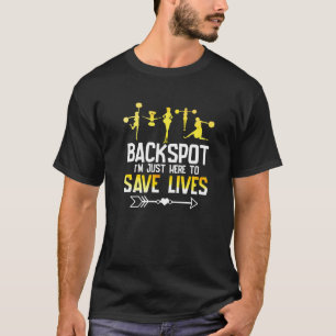 T-shirt Backspot Je suis juste là pour sauver des vies Che