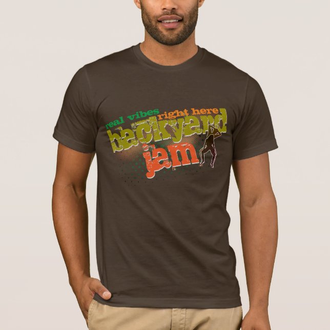 T-shirt Backyard Jam Vibes Caraïbes (Devant)