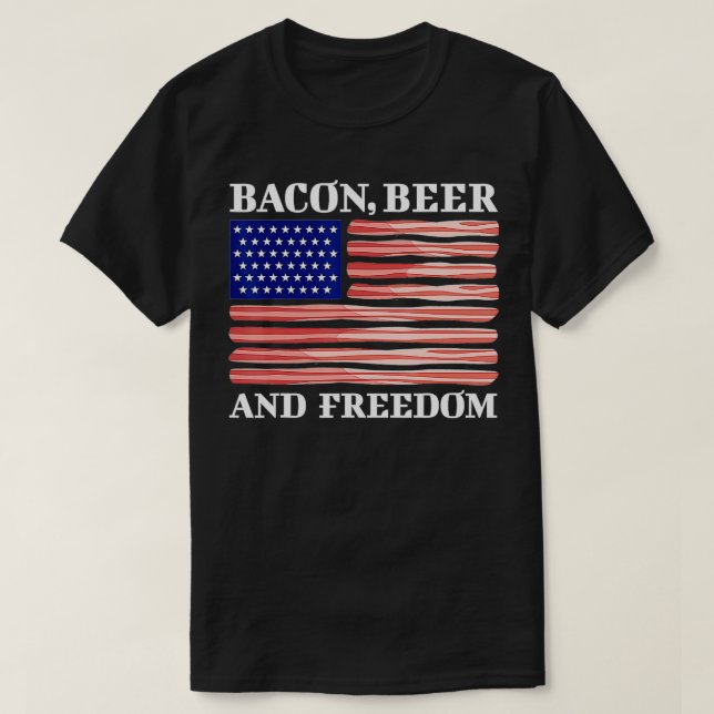 T-shirt Bacon (Design devant)
