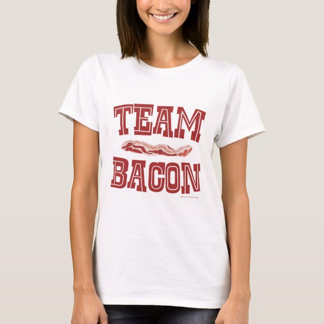 T-shirt Bacon d'équipe (Devant)