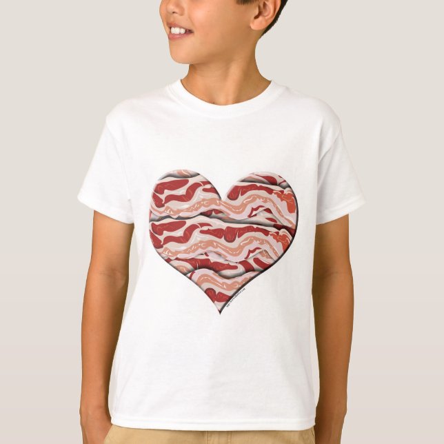 T-shirt Bacon Heart (Devant)