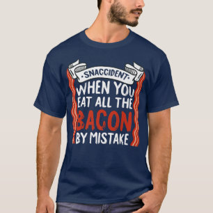 T-shirt Bacon Lover Piggy Cochon Design Premium