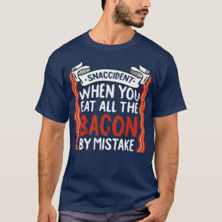 T-shirt Bacon Lover Piggy Cochon Design Premium