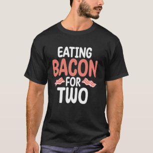 T-shirt Bacon pour deux Baby showers