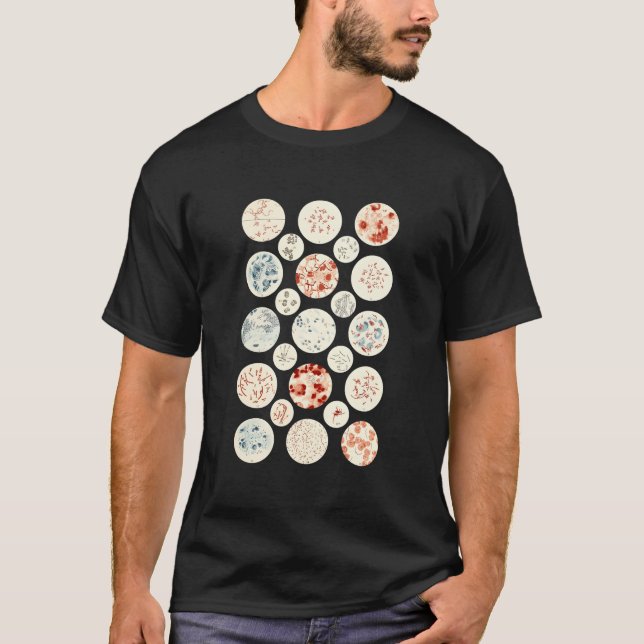 T-shirt Bacteria Microbiology Bacteria Science Tiny Microb (Devant)