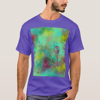 T-shirt Bactériophage Invasion Graphique