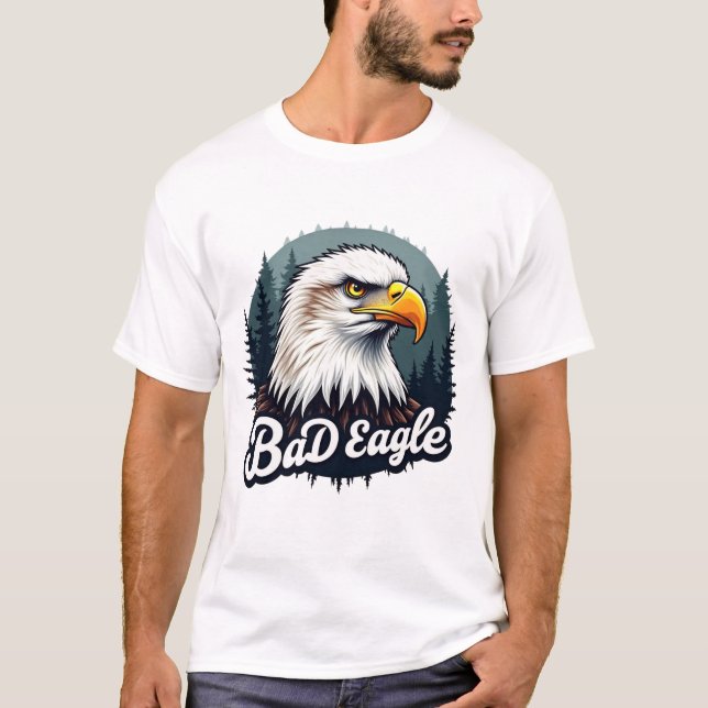 T-shirt Bad Eagle : La chute d'une légende (Devant)