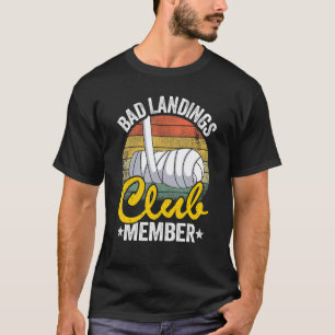 T-shirt Bad Landings Club Membre Broché Main Get Well Brok