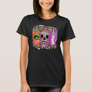 T-shirt Bad Witch Energy Leopard