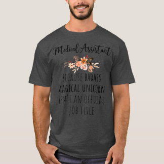 T-shirt Badass Assistant Médicale