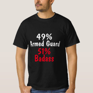 T-shirt Badass de la Garde armée