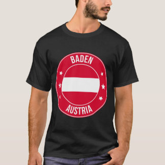 T-shirt Baden, ville d'Autriche