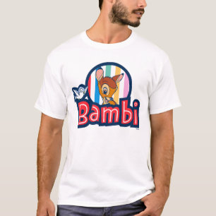 T-shirt Badge bambou rayé
