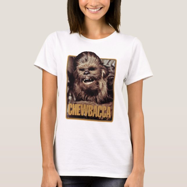 T-shirt Badge Chewbacca (Devant)