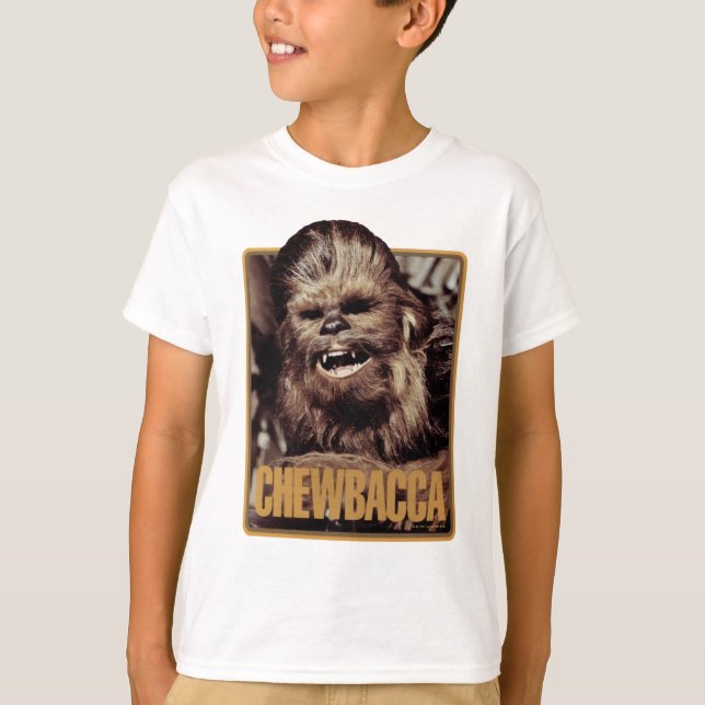 T-shirt Badge Chewbacca (Devant)