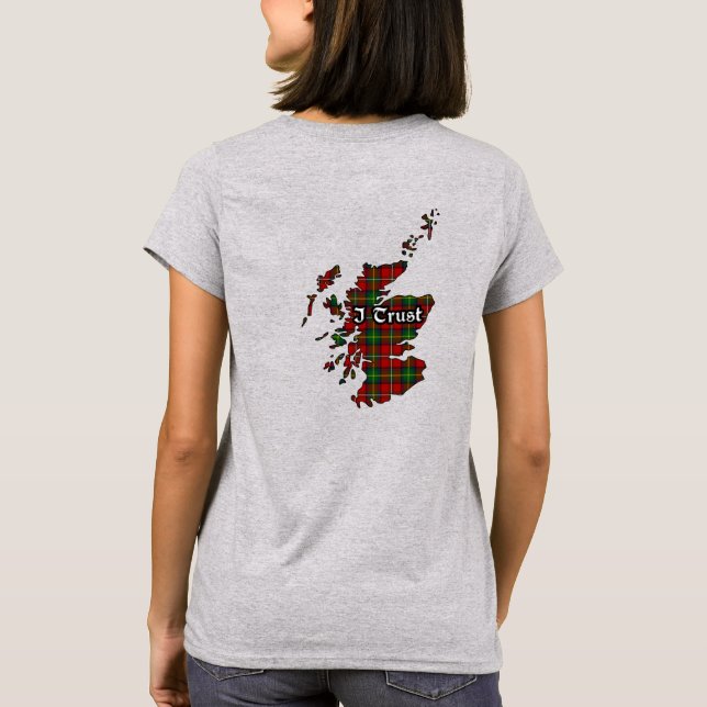 T-shirt Badge de clan de garçon et tatan femmes (Dos)