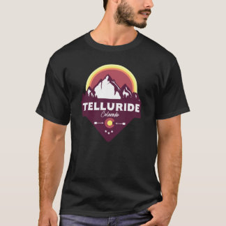 T-shirt Badge de la faune des montagnes du Colorado Tellur