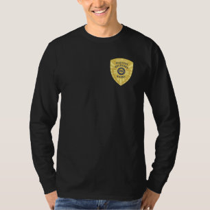T-SHIRT BADGE DE L'AGENT DE RÉCUPÉRATION FUGITIVE