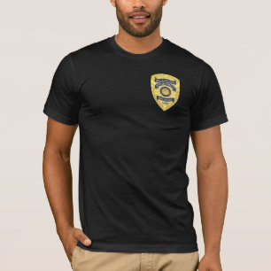 T-SHIRT BADGE DE L'AGENT DE RÉCUPÉRATION FUGITIVE ET BAIL