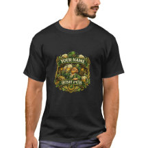 Badge de lutin personnalisé de pub irlandais