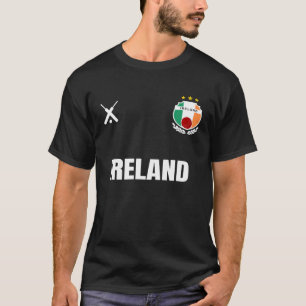 T-shirt Badge de supporter de cricket d'IRLANDE