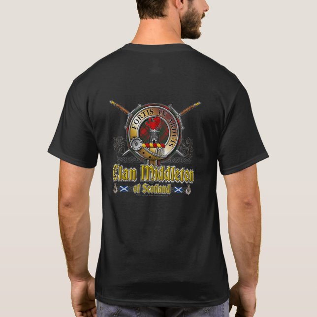 T-shirt Badge du clan Middleton (Dos)