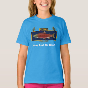 T-shirt Badge du pêcheur de combat de l'Alaska