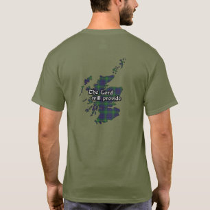T-shirt Badge et tartan du clan Boyle pour adultes