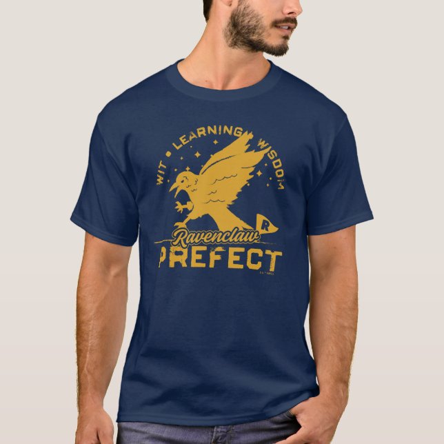 T-shirt Badge Préfet RAVENCLAW™ (Devant)