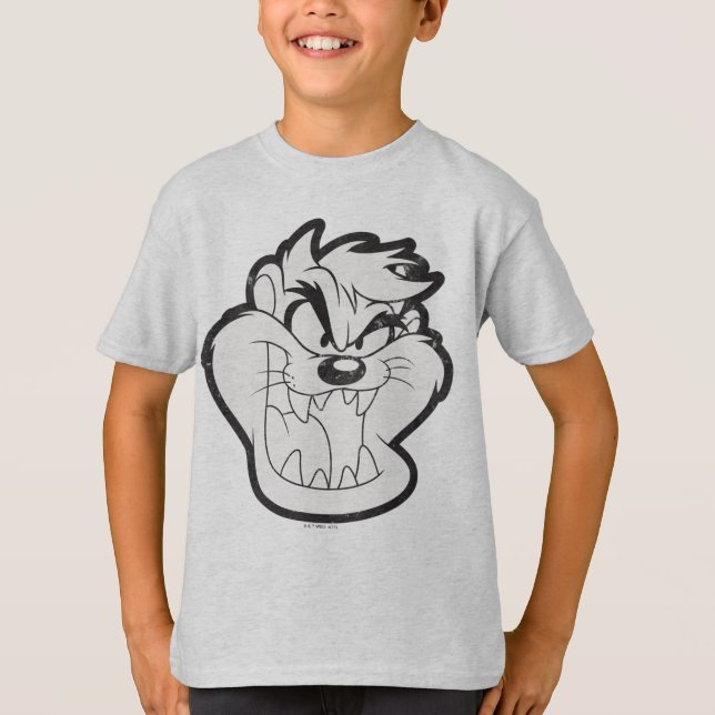 T-shirt Badge TAZ™ Evil Grin (Devant)