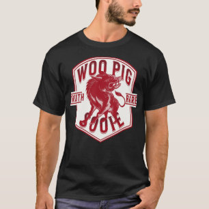 T-shirt Badge Woo Pig Sooie