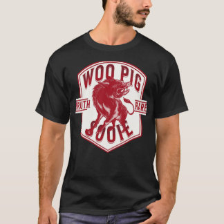 T-shirt Badge Woo Pig Sooie