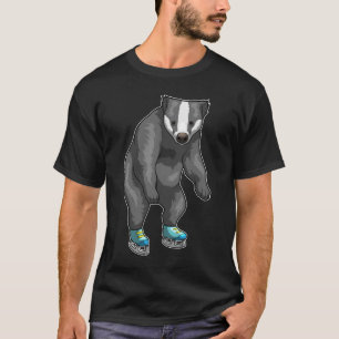 T-shirt Badger Patinage sur glace Patins sur glace