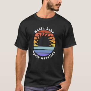 T-shirt Badin Lake North Carolina NC Sunset Souvenir Vacat