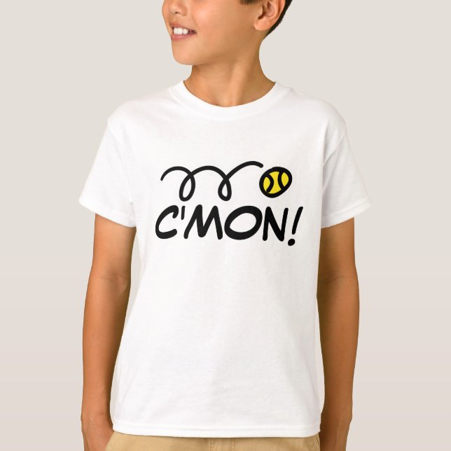 T-shirt Badine le tee - shirt de tennis avec le slogan (Devant)