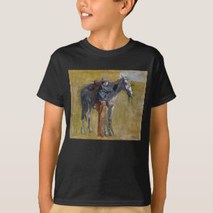 T-shirt Badlands américaines : Cow-boy du Far West avec ch